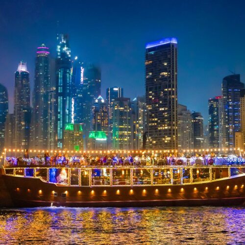 Dhow Dinner Cruise in Dubai Marina