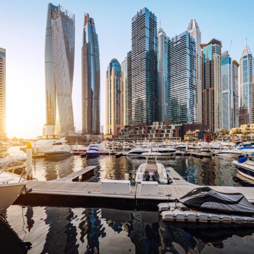 Sunset Cruise in Dubai Marina