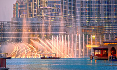 Dubai Fountains Show Lake Ride
