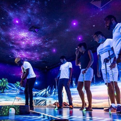 3D Blacklight Minigolf – Dubai
